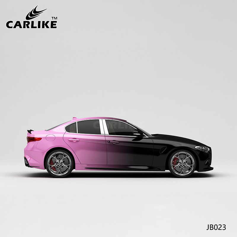 CARLIKE卡莱克™CL-JB-023阿尔法黑粉渐变全车改色