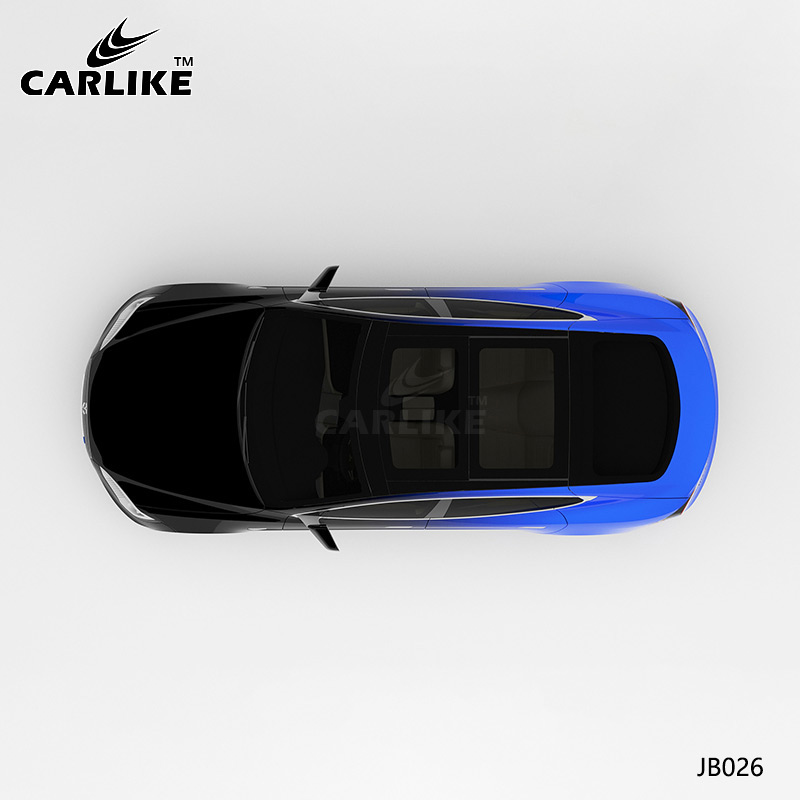 CARLIKE卡莱克™CL-JB-026特斯拉黑蓝渐变全车改色