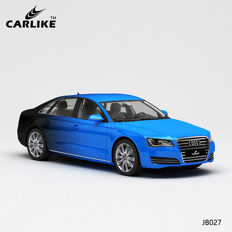 CARLIKE卡莱克™CL-JB-026特斯拉黑蓝渐变全车改色