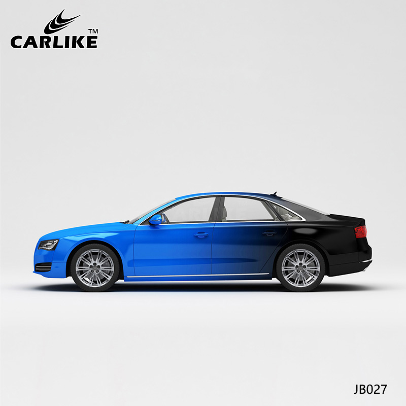 CARLIKE卡莱克™CL-JB-026特斯拉黑蓝渐变全车改色