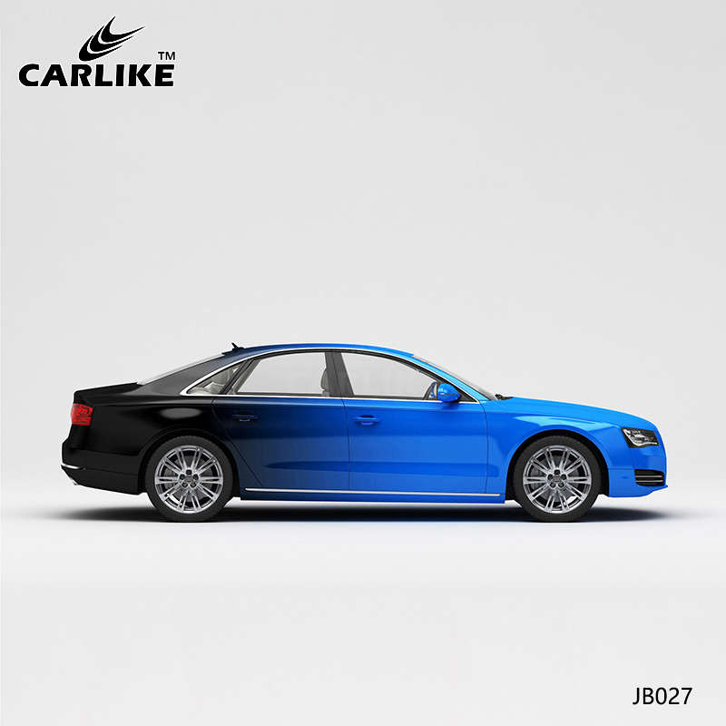 CARLIKE卡莱克™CL-JB-026特斯拉黑蓝渐变全车改色