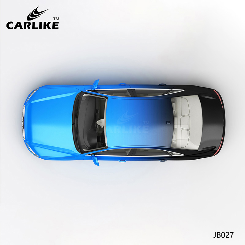 CARLIKE卡莱克™CL-JB-026特斯拉黑蓝渐变全车改色