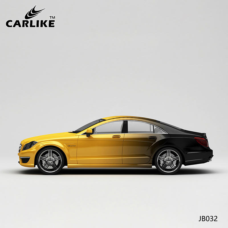 CARLIKE卡莱克™CL-JB-032奔驰黄变黑汽车贴贴膜