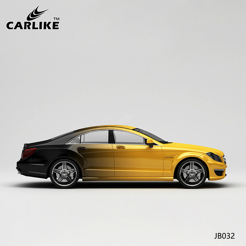 CARLIKE卡莱克™CL-JB-032奔驰黄变黑汽车贴贴膜