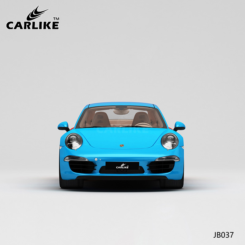 CARLIKE卡莱克™CL-JB-037保时捷蓝红渐变车身改色