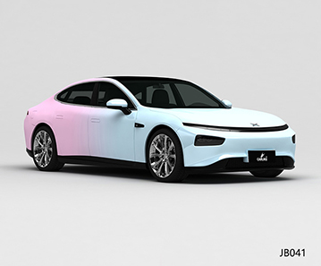 CARLIKE卡莱克™CL-JB-041小鹏浅蓝变浅粉车身改色