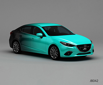 CARLIKE卡莱克™CL-JB-042马自达青黑渐变车身改色