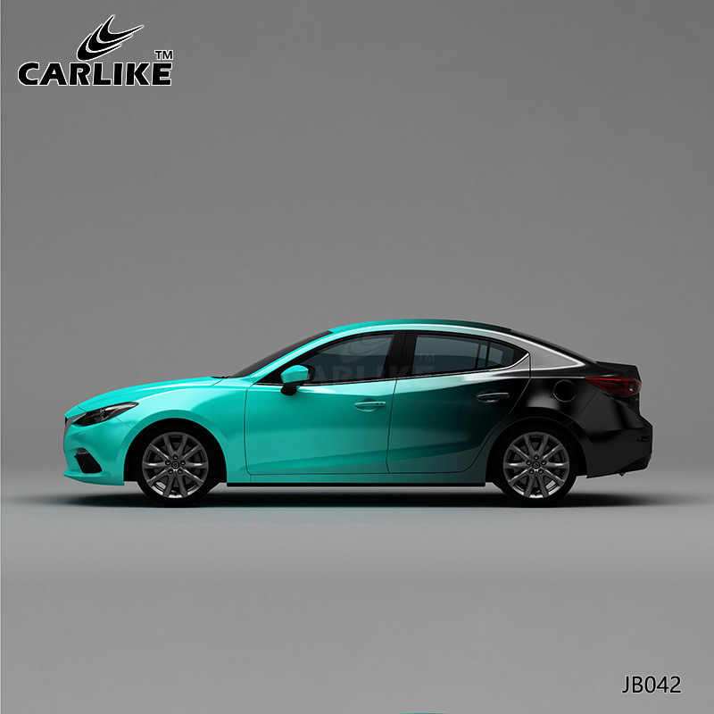 CARLIKE卡莱克™CL-JB-042马自达青黑渐变车身改色