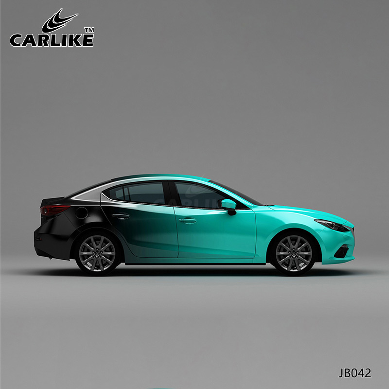 CARLIKE卡莱克™CL-JB-042马自达青黑渐变车身改色