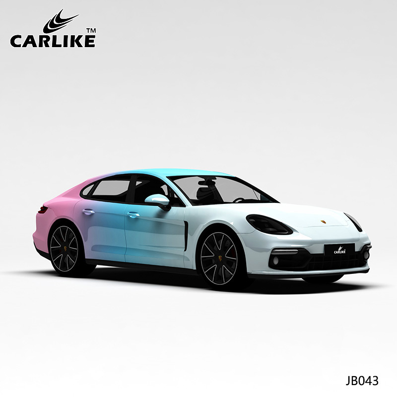 CARLIKE卡莱克™CL-JB-043保时捷三色渐变车身贴膜
