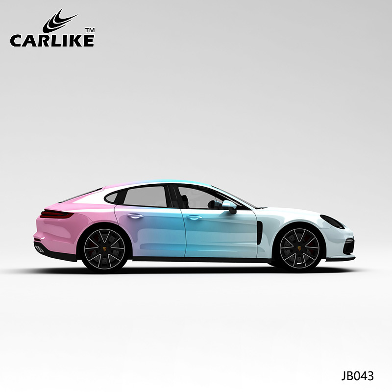 CARLIKE卡莱克™CL-JB-043保时捷三色渐变车身贴膜
