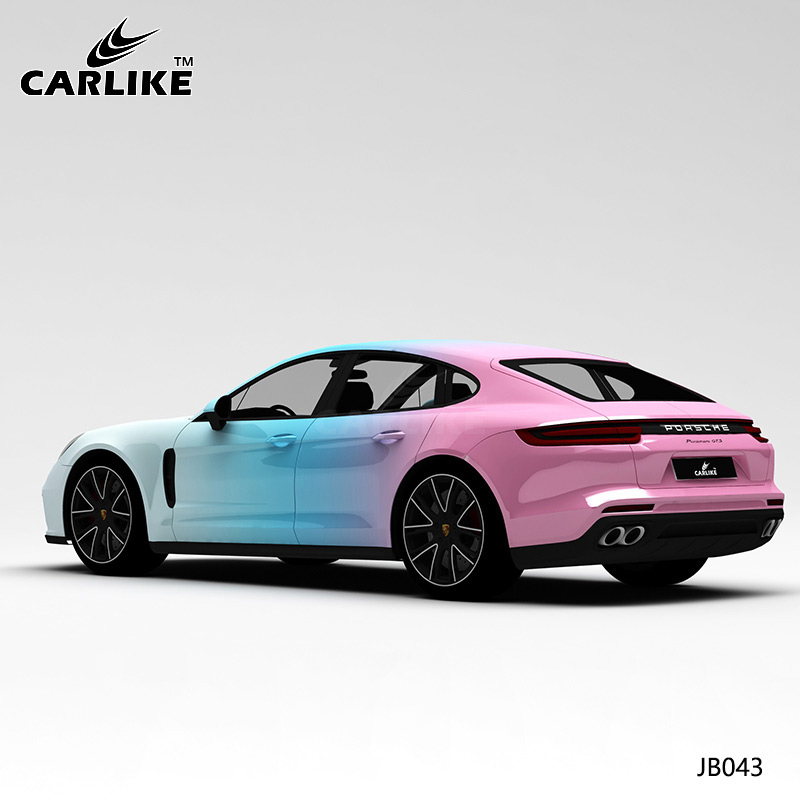 CARLIKE卡莱克™CL-JB-043保时捷三色渐变车身贴膜