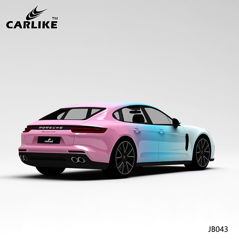 CARLIKE卡莱克™CL-JB-043保时捷三色渐变车身贴膜