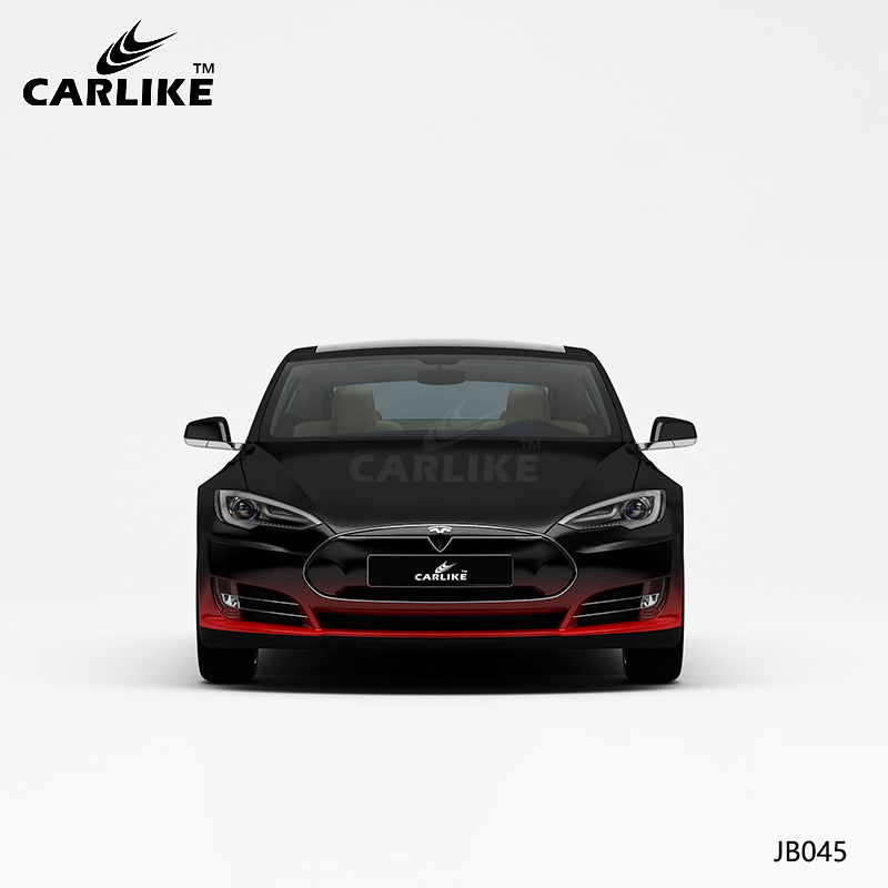 CARLIKE卡莱克™CL-JB-045特斯拉上黑下红车身改色