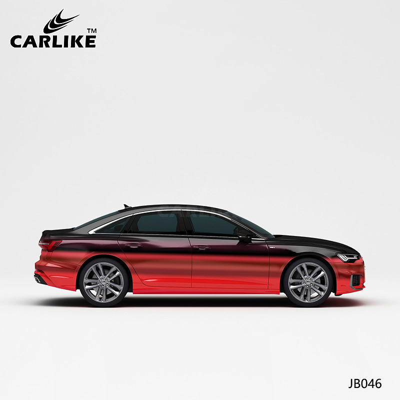 CARLIKE卡莱克™CL-JB-046奥迪上黑下红车身改色