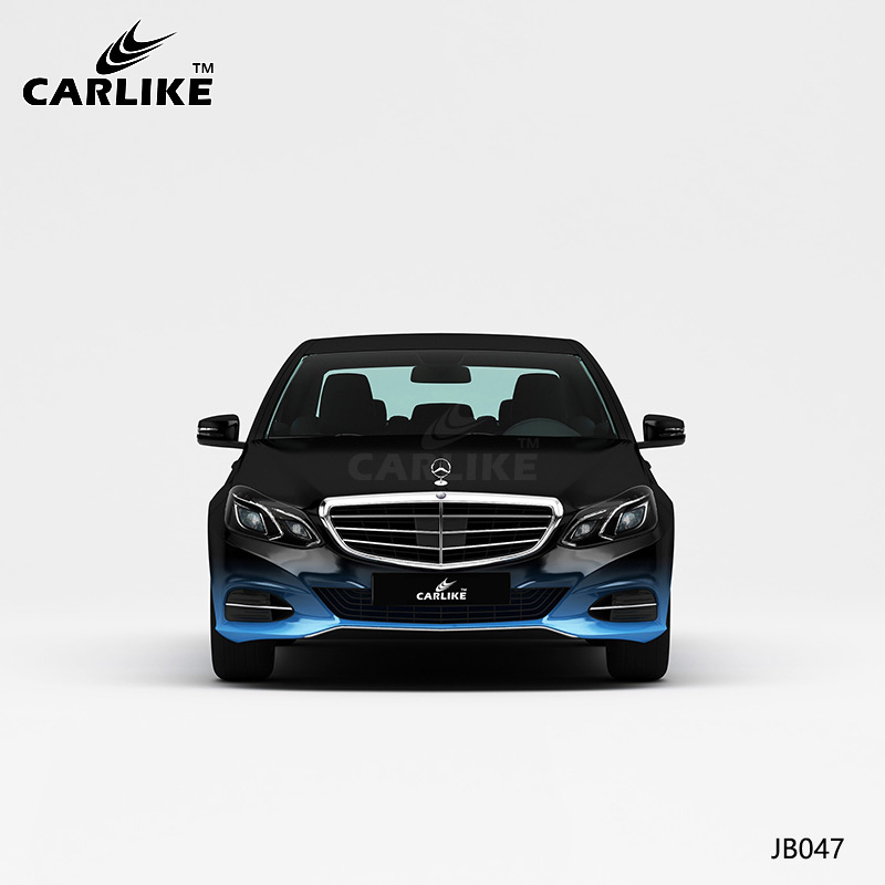 CARLIKE卡莱克™CL-JB-047奔驰上黑下蓝车身贴膜