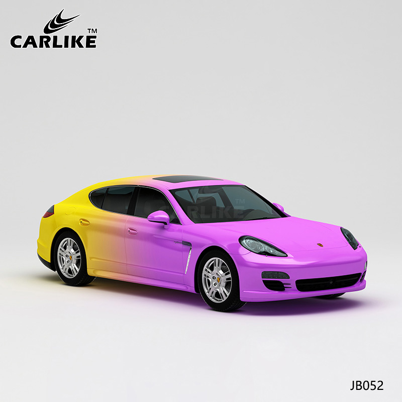 CARLIKE卡莱克™CL-JB-052保时捷紫黄渐变全车改色