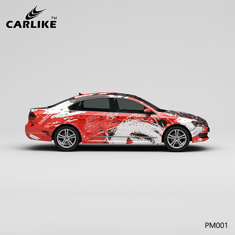 CARLIKE卡莱克™CL-PM-001大众SPORT彩色泼墨汽车彩绘