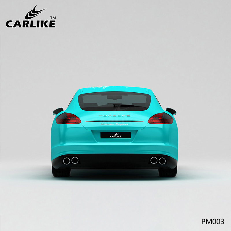 CARLIKE卡莱克™CL-PM-003保时捷白蓝泼墨车身改色