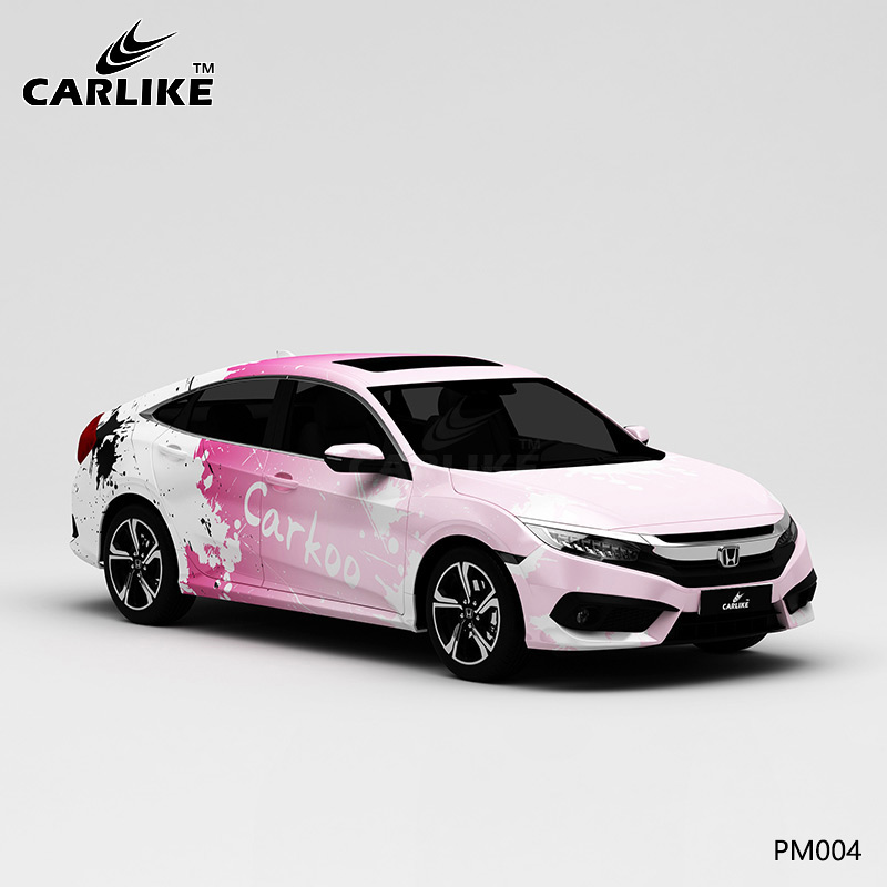 CARLIKE卡莱克™CL-PM-004本田彩色泼墨全车贴膜