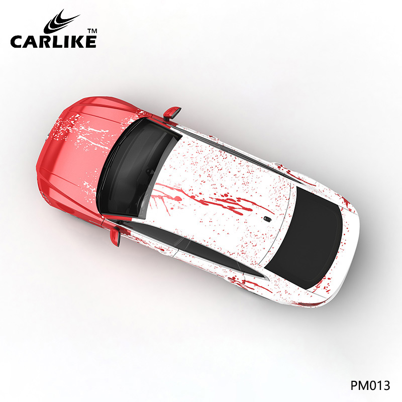 CARLIKE卡莱克™CL-PM-013大众血迹泼墨全车贴膜