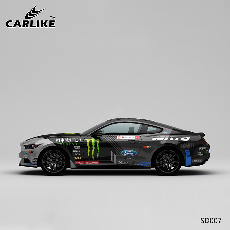 CARLIKE卡莱克™CL-SD-007野马鬼爪赛道涂装整车改色