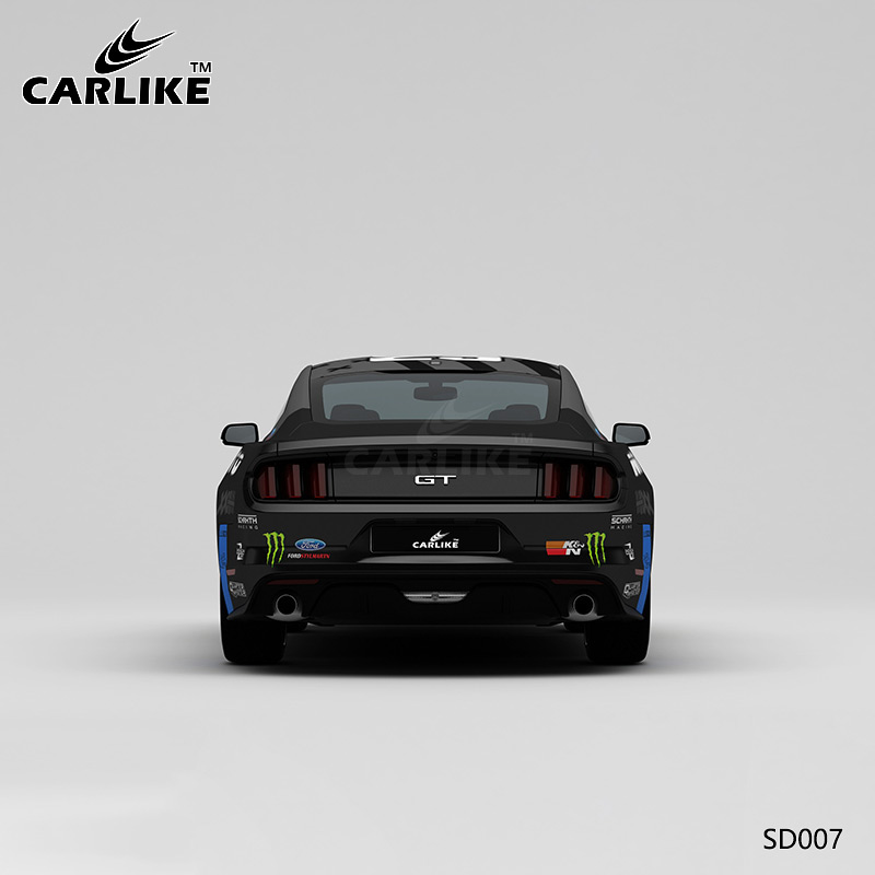 CARLIKE卡莱克™CL-SD-007野马鬼爪赛道涂装整车改色