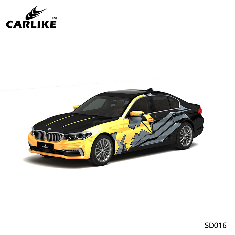 CARLIKE卡莱克™CL-SD-016宝马涂装战斗彩绘全车贴膜