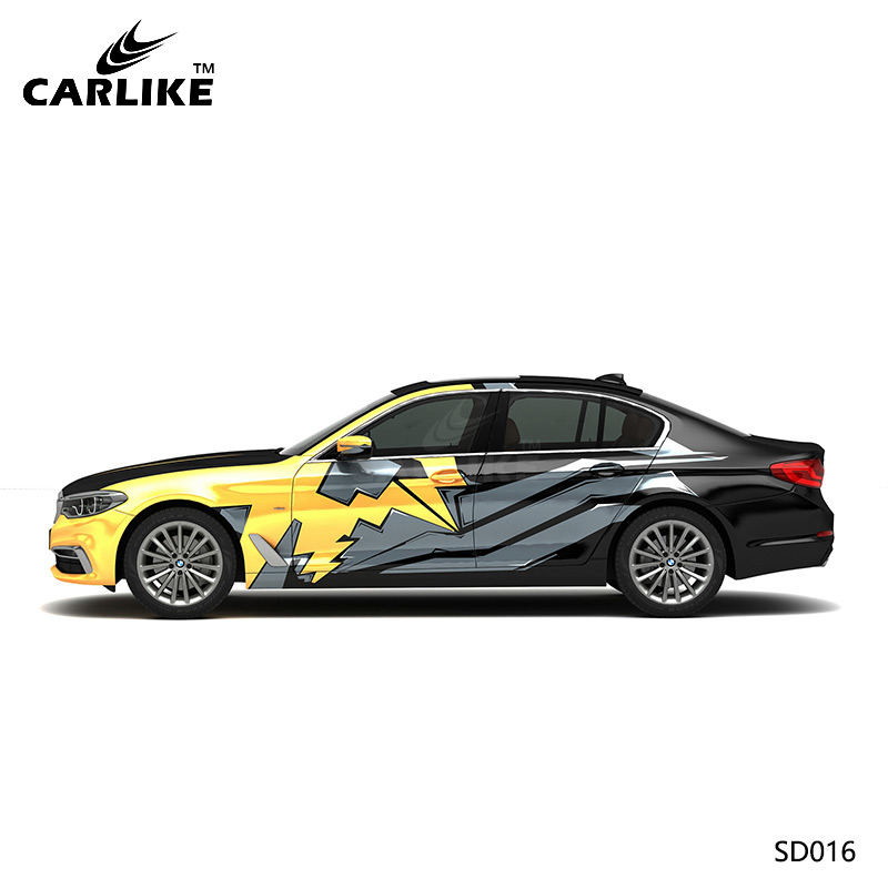 CARLIKE卡莱克™CL-SD-016宝马涂装战斗彩绘全车贴膜