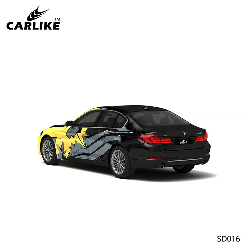 CARLIKE卡莱克™CL-SD-016宝马涂装战斗彩绘全车贴膜