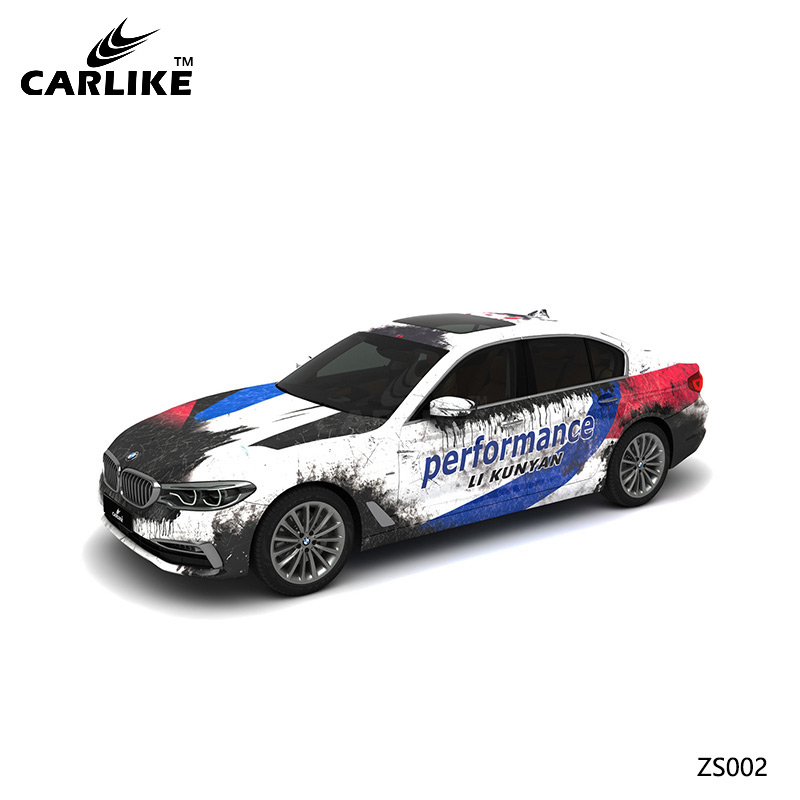 CARLIKE卡莱克™CL-ZS-002宝马生化警察车身彩绘