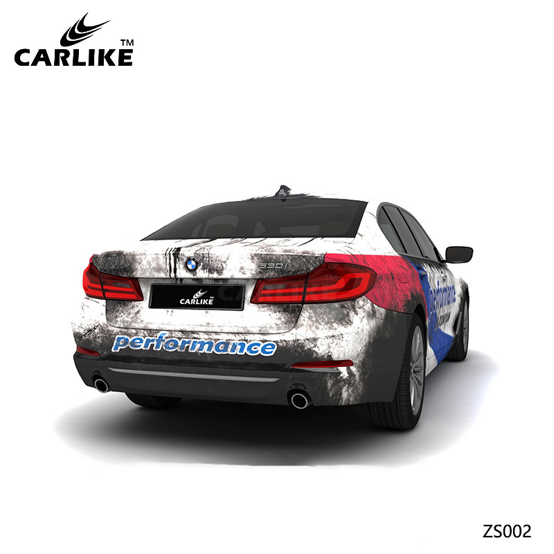 CARLIKE卡莱克™CL-ZS-002宝马生化警察车身彩绘