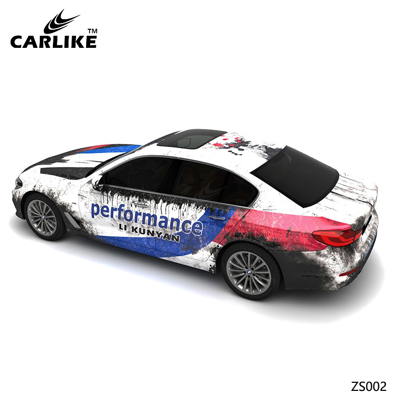 CARLIKE卡莱克™CL-ZS-002宝马生化警察车身彩绘