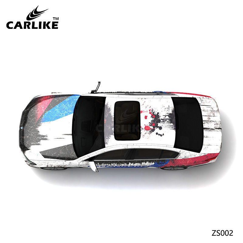 CARLIKE卡莱克™CL-ZS-002宝马生化警察车身彩绘