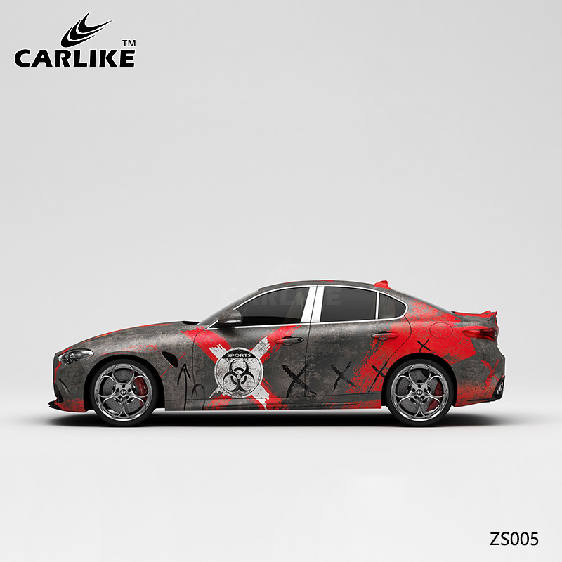 CARLIKE卡莱克™CL-ZS-005阿尔法生化危机红色警戒车身改色