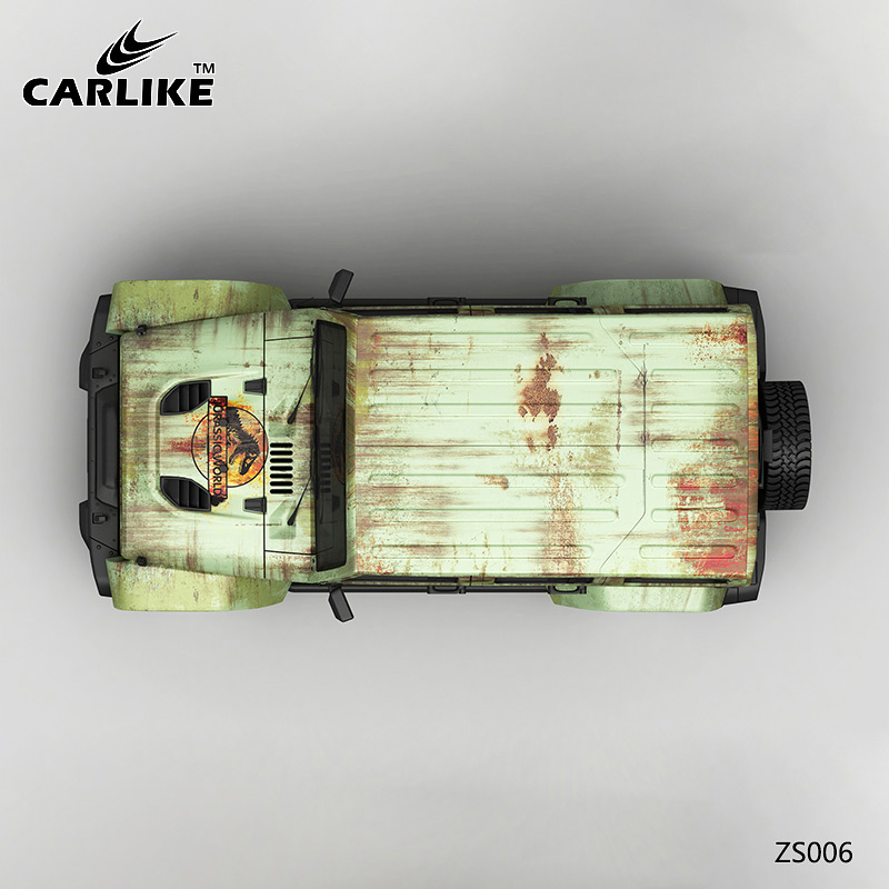 CARLIKE卡莱克™CL-ZS-006吉普生锈侏罗纪全车贴膜