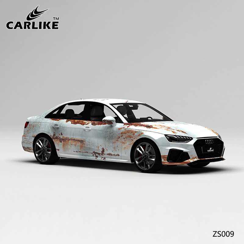 CARLIKE卡莱克™CL-ZS-009奥迪做旧锈迹汽车改色