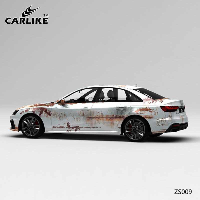 CARLIKE卡莱克™CL-ZS-009奥迪做旧锈迹汽车改色