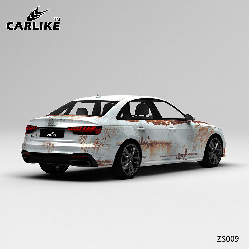 CARLIKE卡莱克™CL-ZS-009奥迪做旧锈迹汽车改色