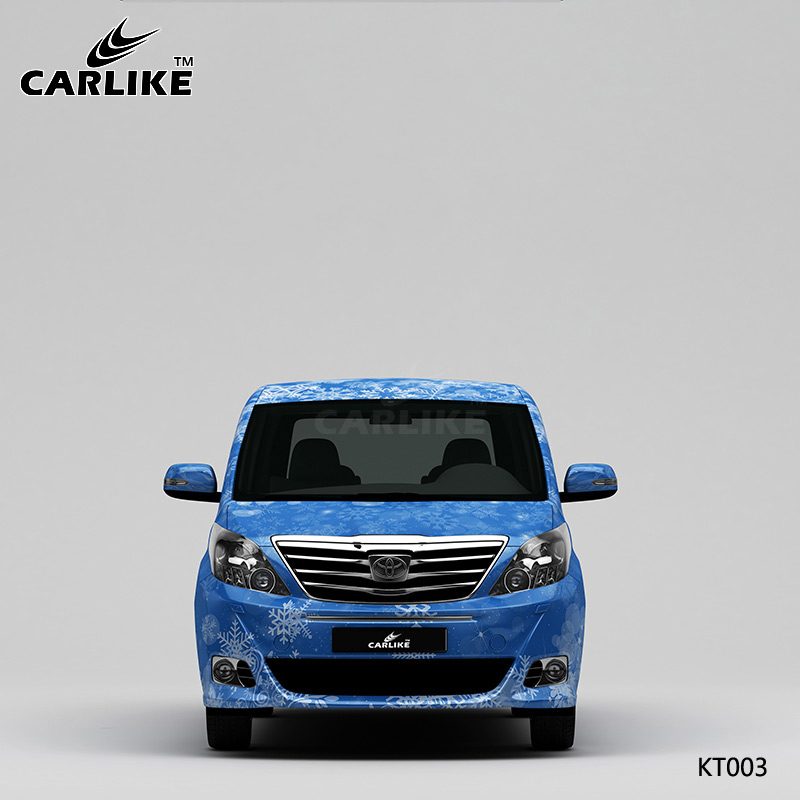 CARLIKE卡莱克™CL-KT-003丰田冰雪奇缘车身改色