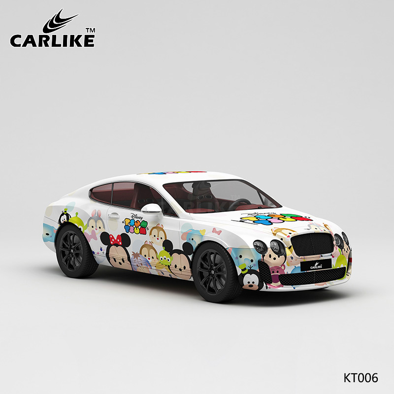 CARLIKE卡莱克™CL-KT-006宾利迪士尼卡通汽车贴膜