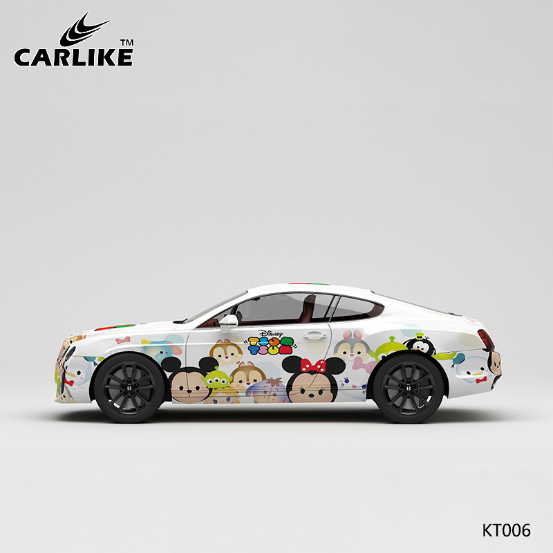 CARLIKE卡莱克™CL-KT-006宾利迪士尼卡通汽车贴膜