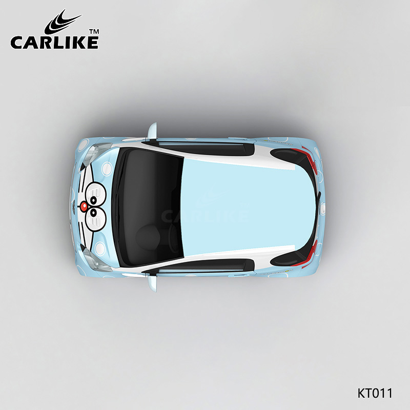 CARLIKE卡莱克™CL-KT-011MINI哆啦A梦机器猫整车改色