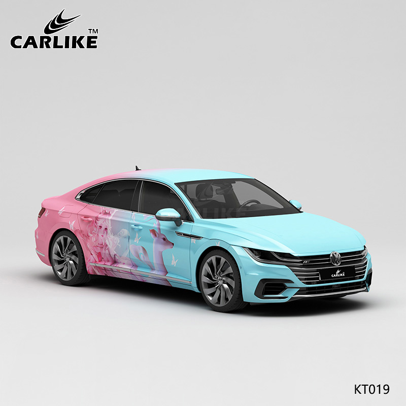 CARLIKE卡莱克™CL-KT-019大众王者荣耀瑶妹全车彩绘