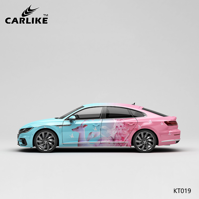 CARLIKE卡莱克™CL-KT-019大众王者荣耀瑶妹全车彩绘