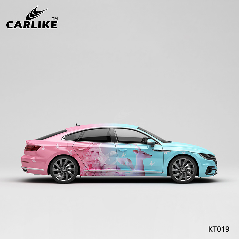 CARLIKE卡莱克™CL-KT-019大众王者荣耀瑶妹全车彩绘