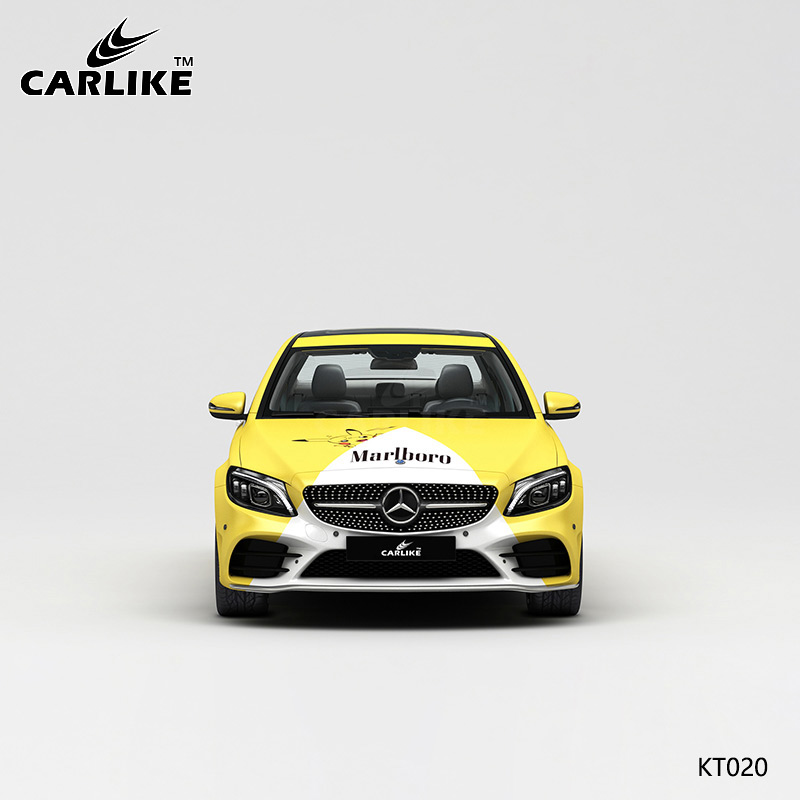 CARLIKE卡莱克™CL-KT-020奔驰邪恶皮卡丘万宝路香烟涂装整车彩绘