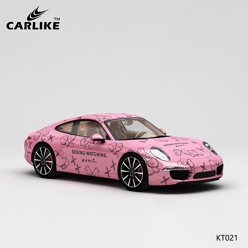 CARLIKE卡莱克™CL-KT-021保时捷芝麻街整车彩绘