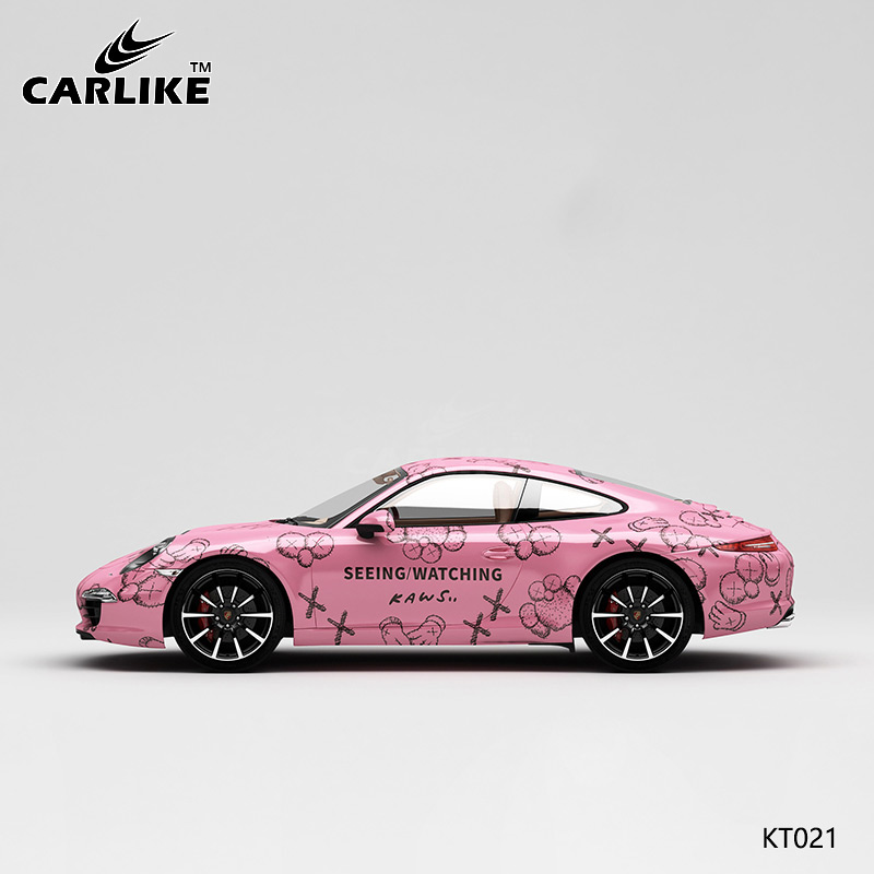 CARLIKE卡莱克™CL-KT-021保时捷芝麻街整车彩绘