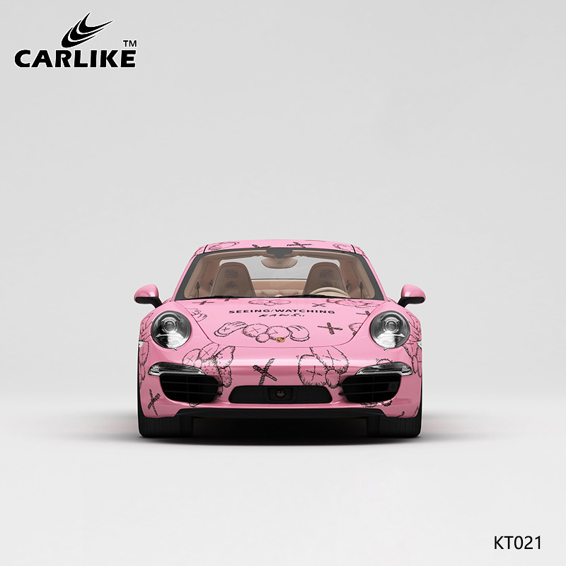 CARLIKE卡莱克™CL-KT-021保时捷芝麻街整车彩绘